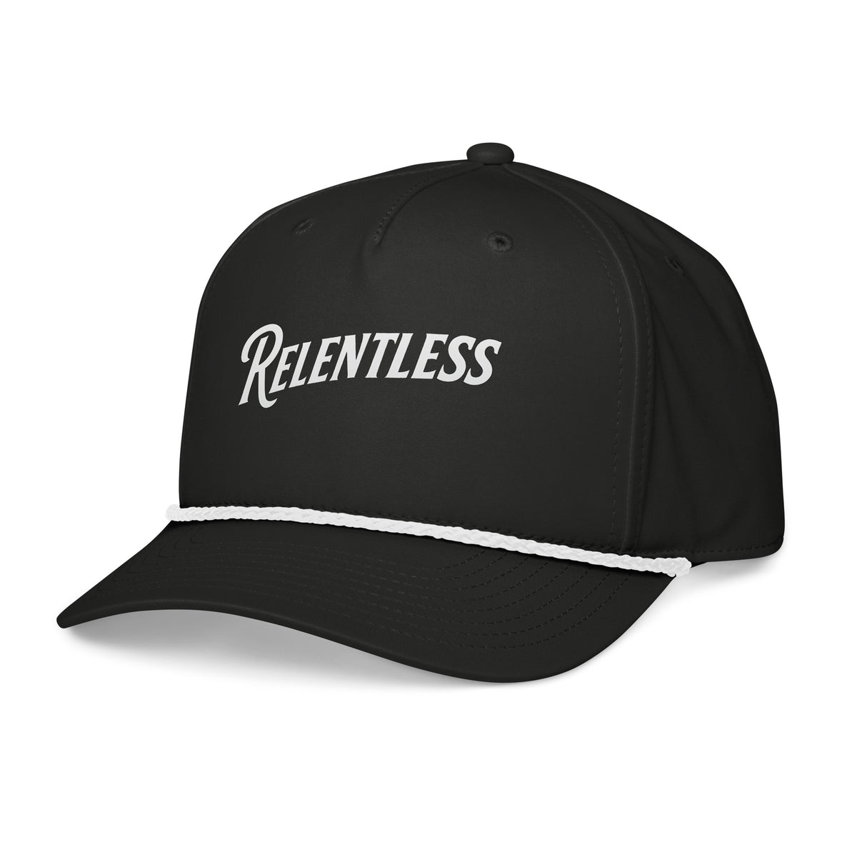 Relentless Rope Cap by Hustle Over Talent — left side view