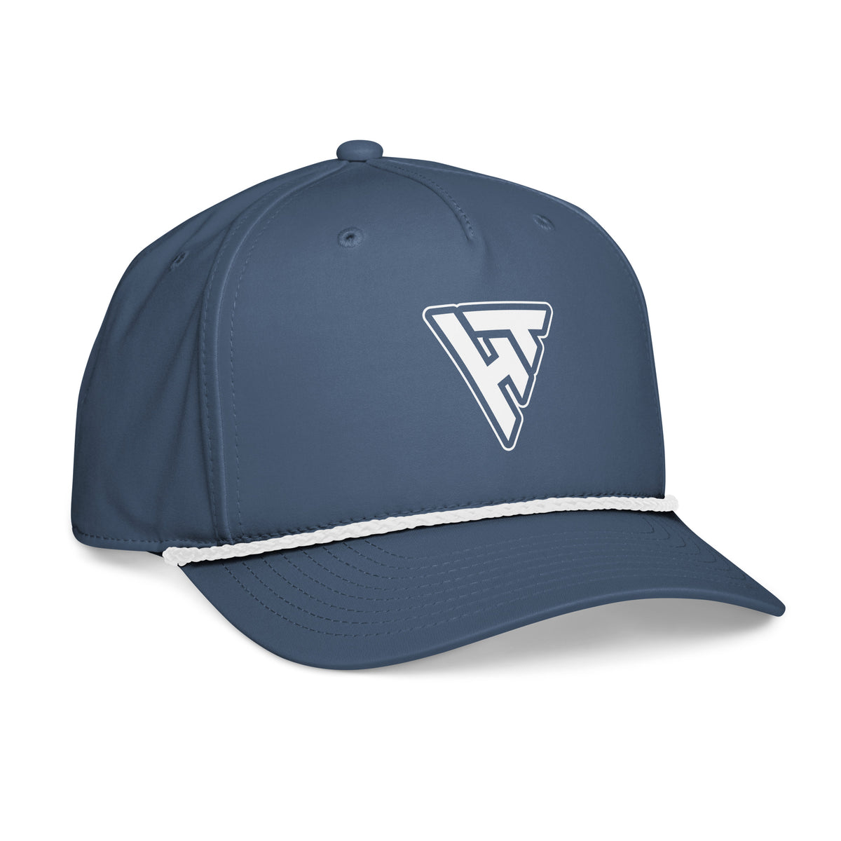Hustle Classic Rope Cap — Light Blue/White by Hustle Over Talent — right side view