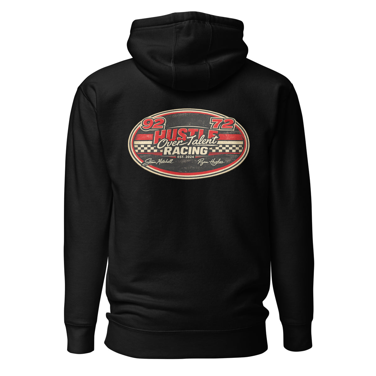Vintage Track hoodie #72 by Hustle Over Talent