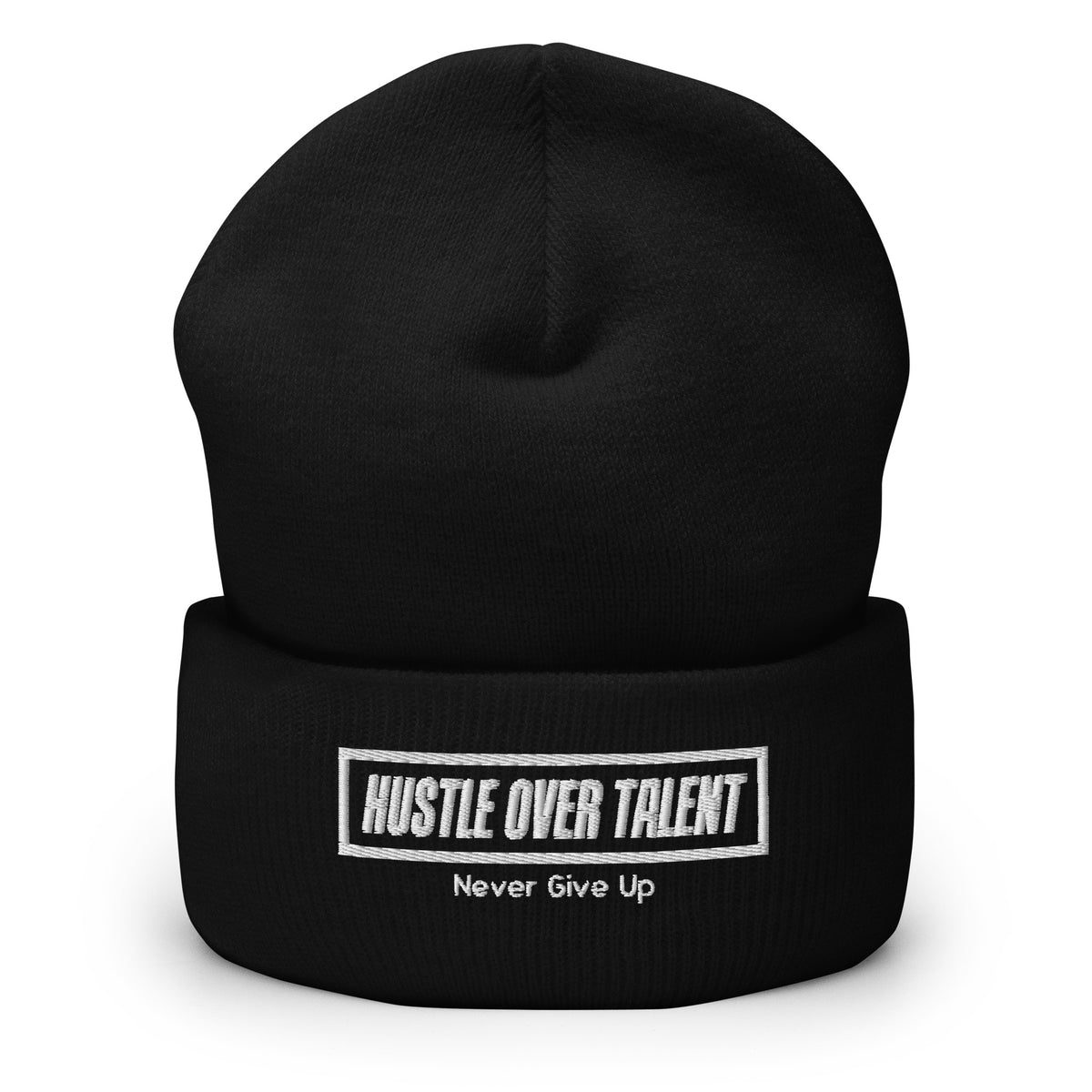 OG cuffed beanie by Hustle Over Talent