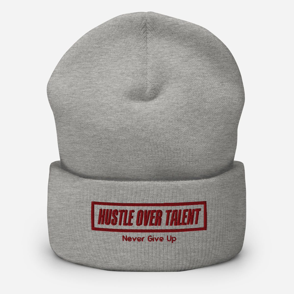 OG cuffed beanie by Hustle Over Talent
