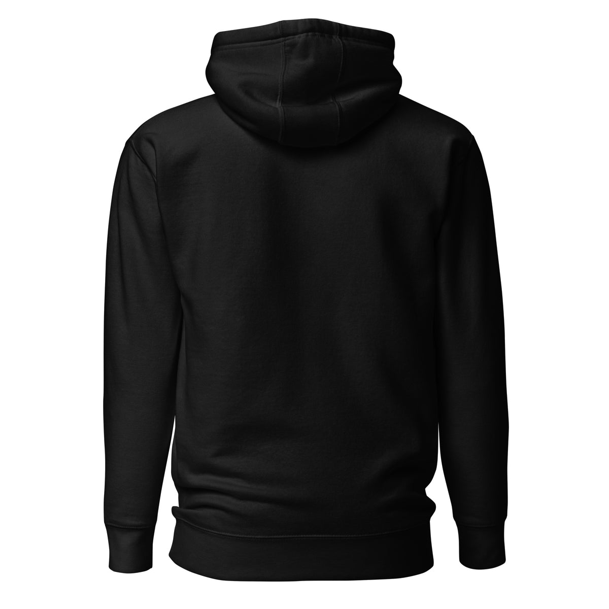 Freedom Hoodie — Black by Hustle Over Talent — back view