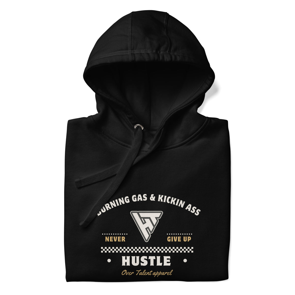 Burning Gas racing hoodie by Hustle Over Talent
