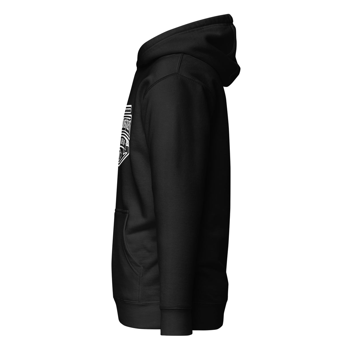 Hustle Vintage Hoodie by Hustle Over Talent — left side view