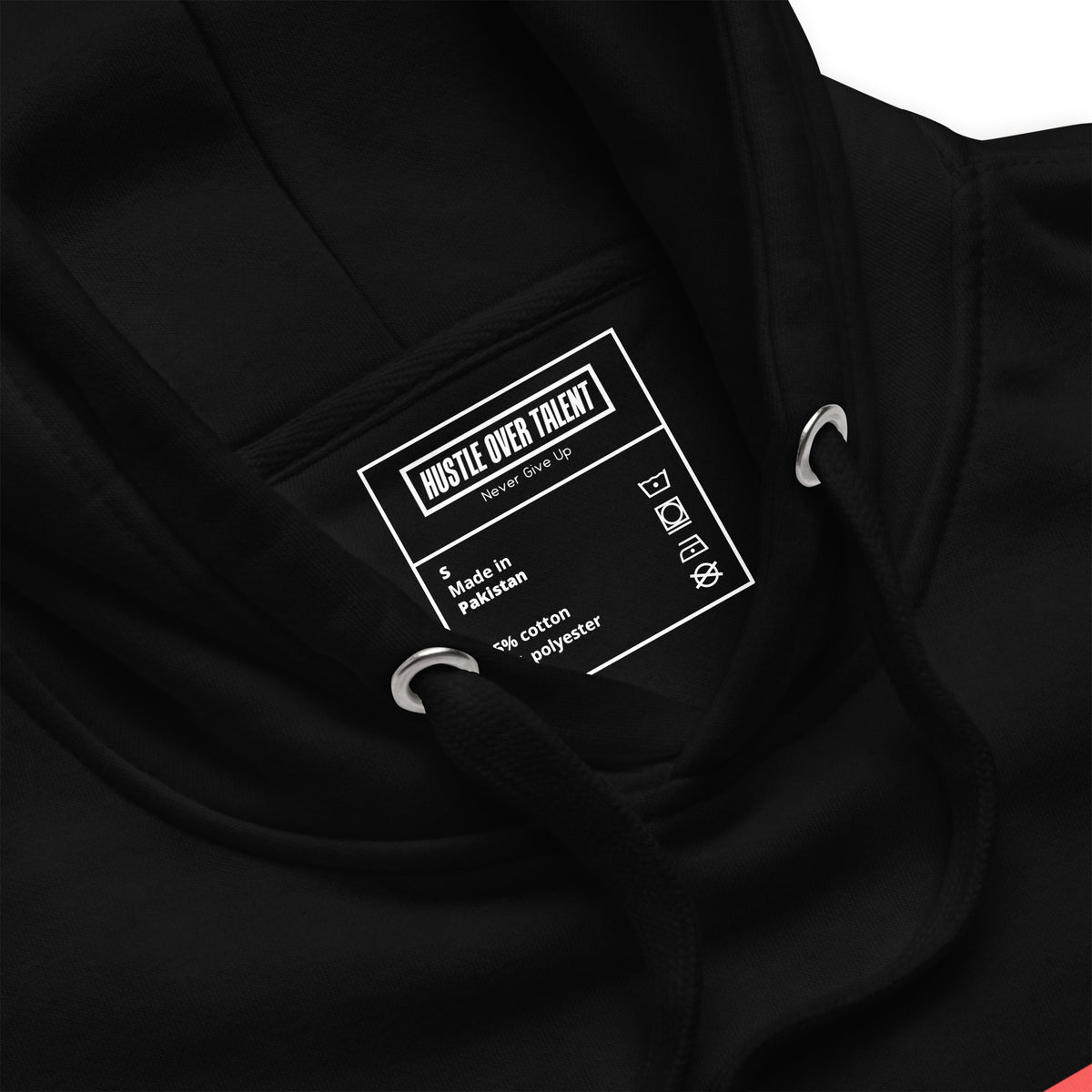 Freedom Hoodie — Black by Hustle Over Talent — product detail