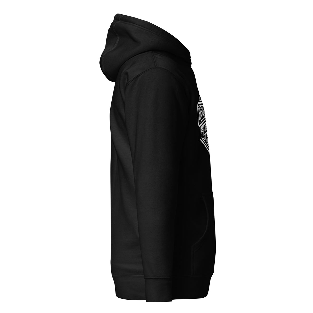 Hustle Vintage Hoodie by Hustle Over Talent — right side view