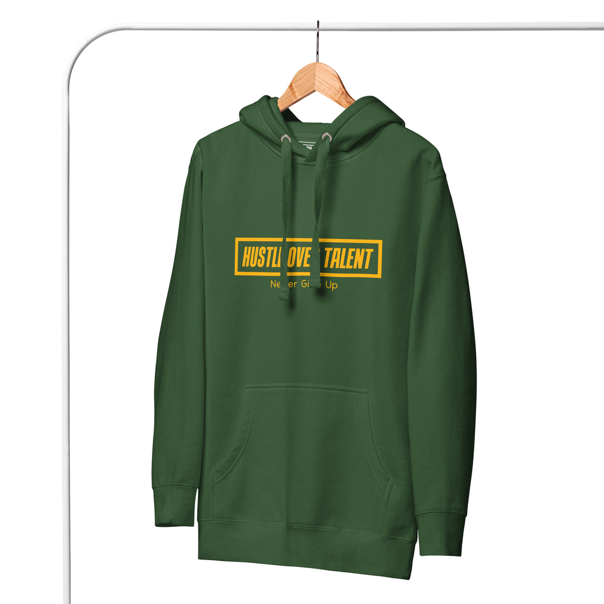 Green Bay OG hoodie forest green by Hustle Over Talent