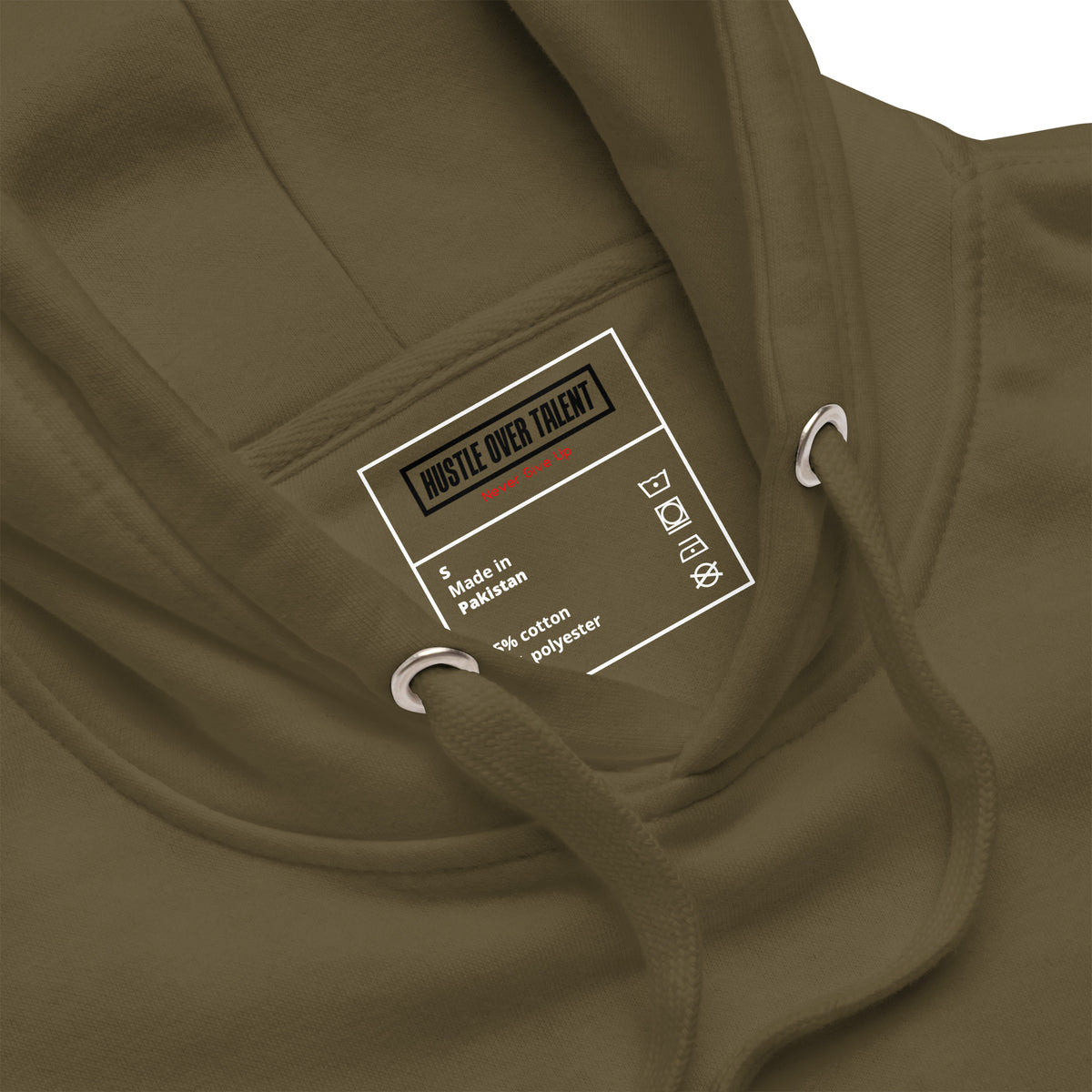 The OG Hoodie — Military Green by Hustle Over Talent — product detail