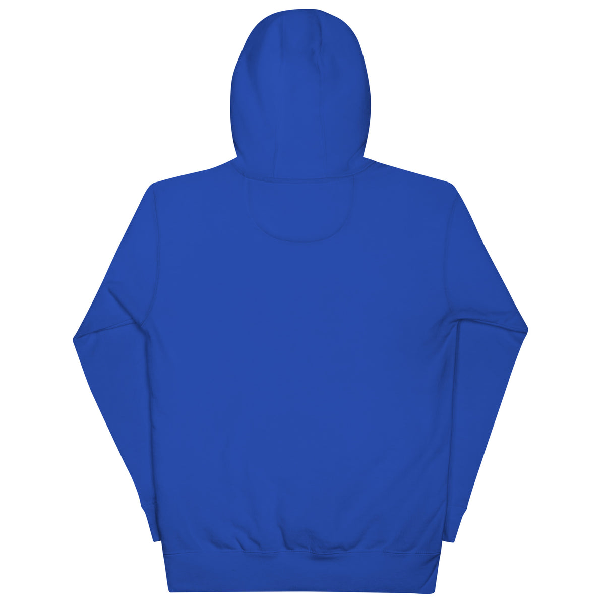The OG Hoodie — Royal by Hustle Over Talent — back view