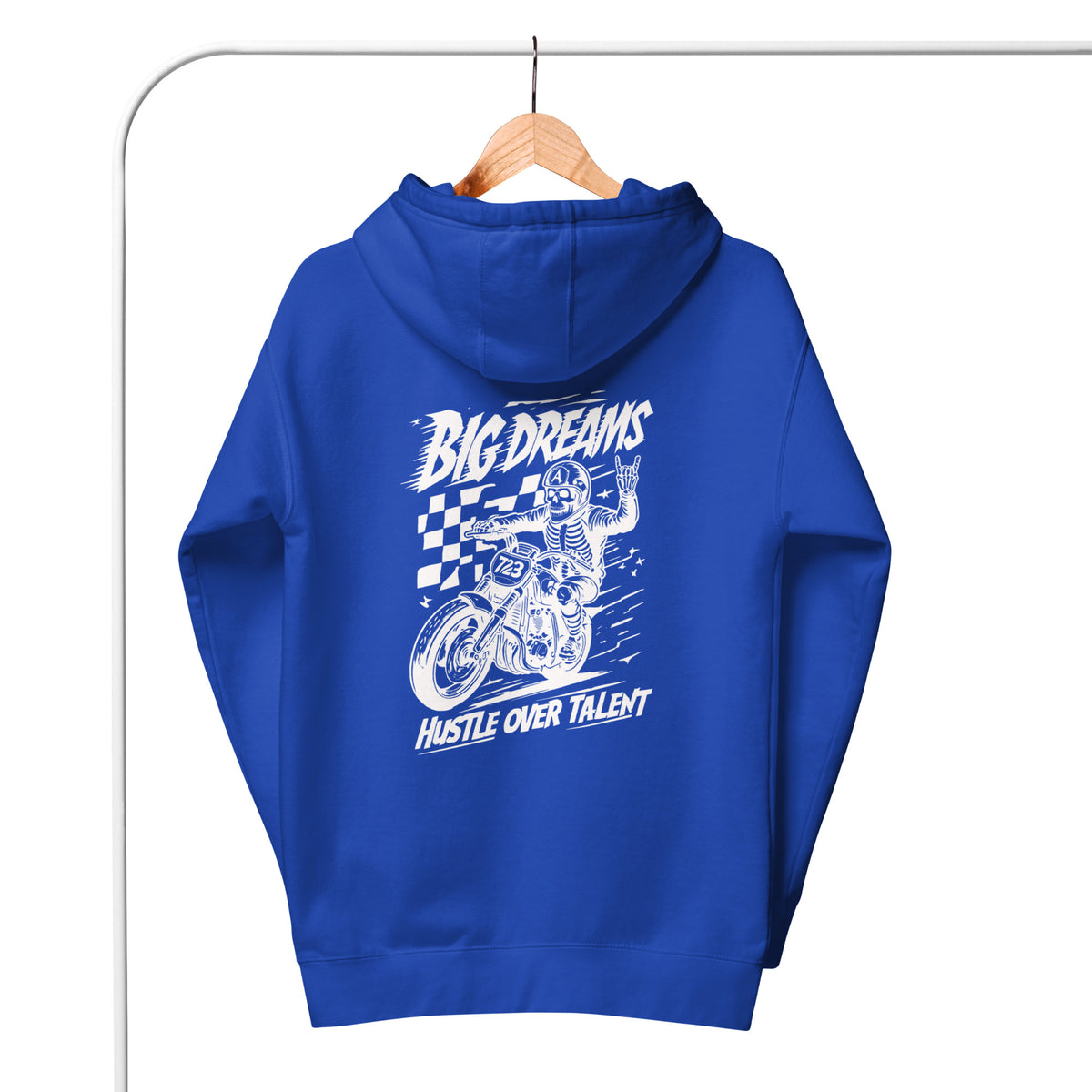 Big Dreams Hoodie by Hustle Over Talent — back view