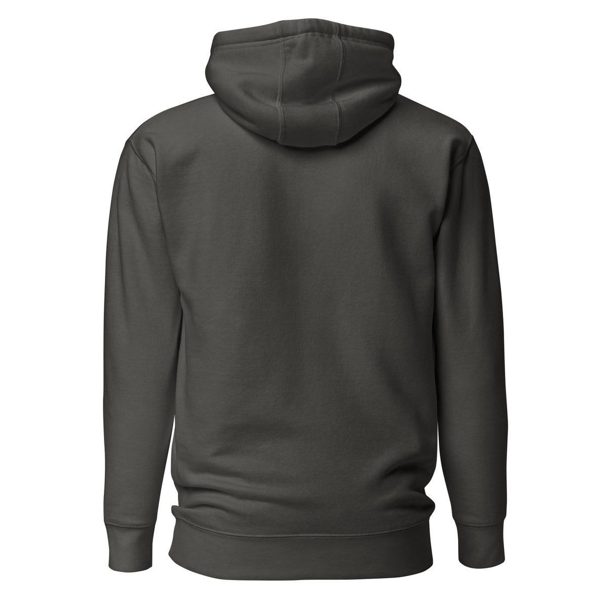 The OG Hoodie — Vintage Black by Hustle Over Talent — back view
