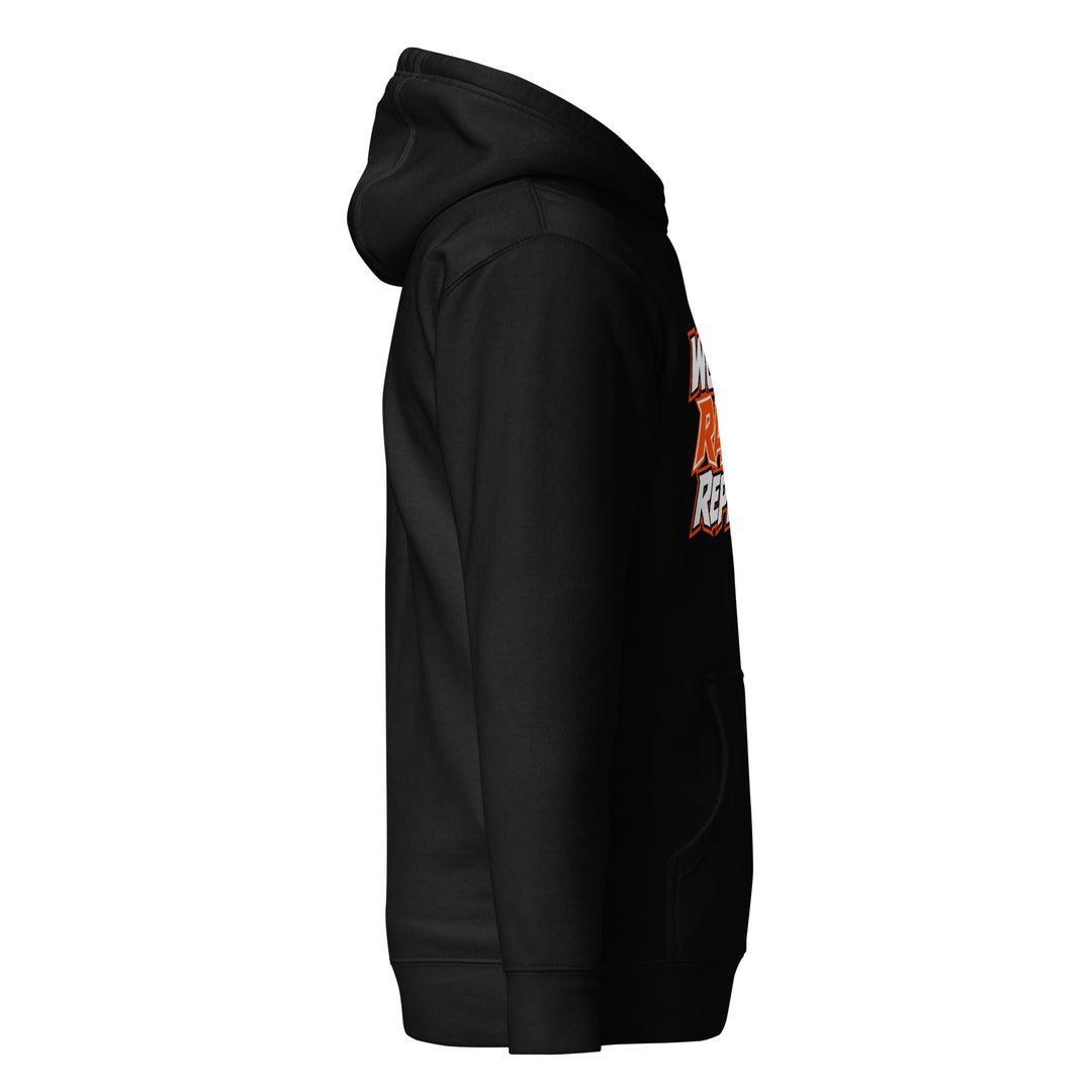 Orangeline Racing Hoodie by Hustle Over Talent — right side view