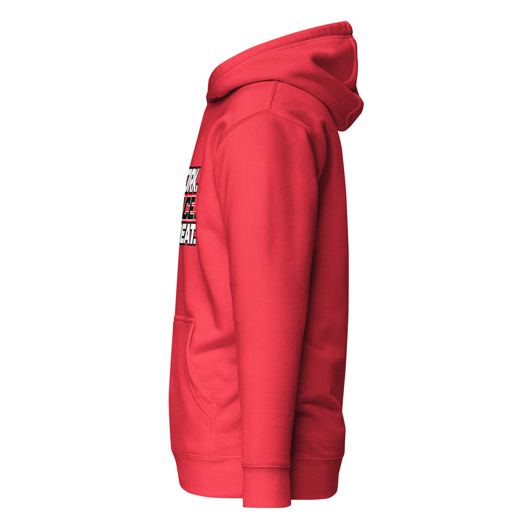 Redline Racing Hoodie by Hustle Over Talent — left side view