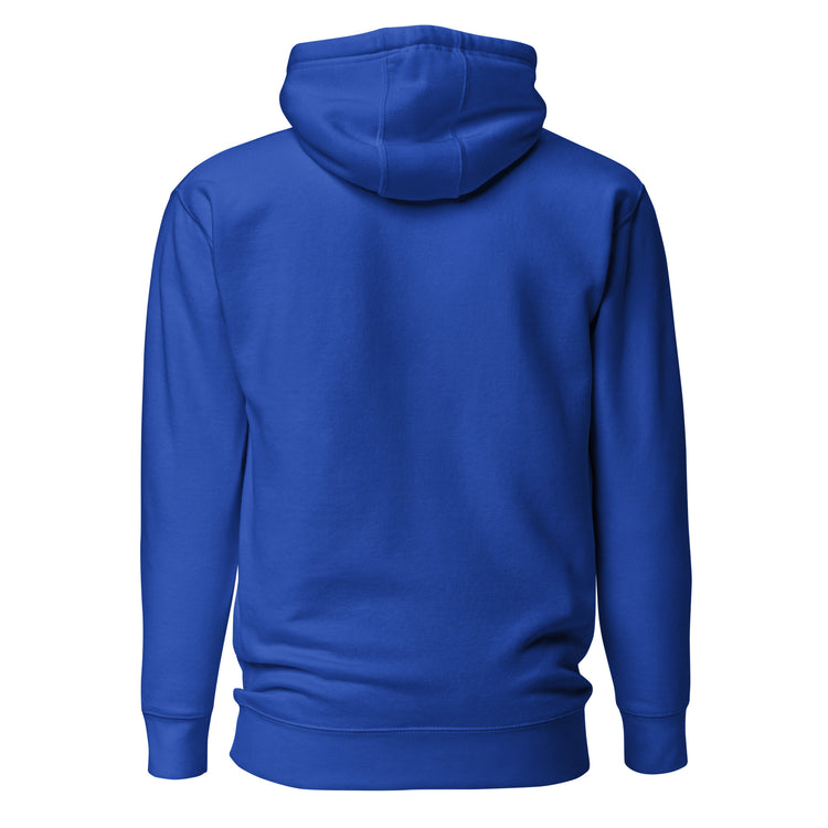 Blueline Racing Hoodie by Hustle Over Talent — back view