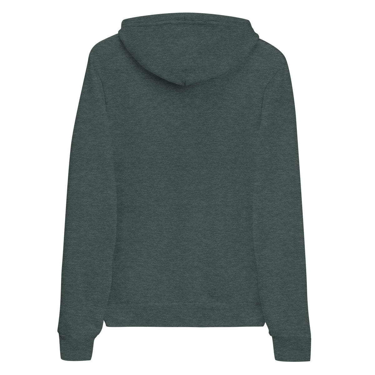 Never Give Up Hoodie by Hustle Over Talent — back view