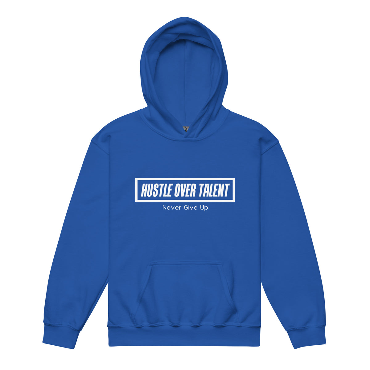 Lil OG kids hoodie royal by Hustle Over Talent