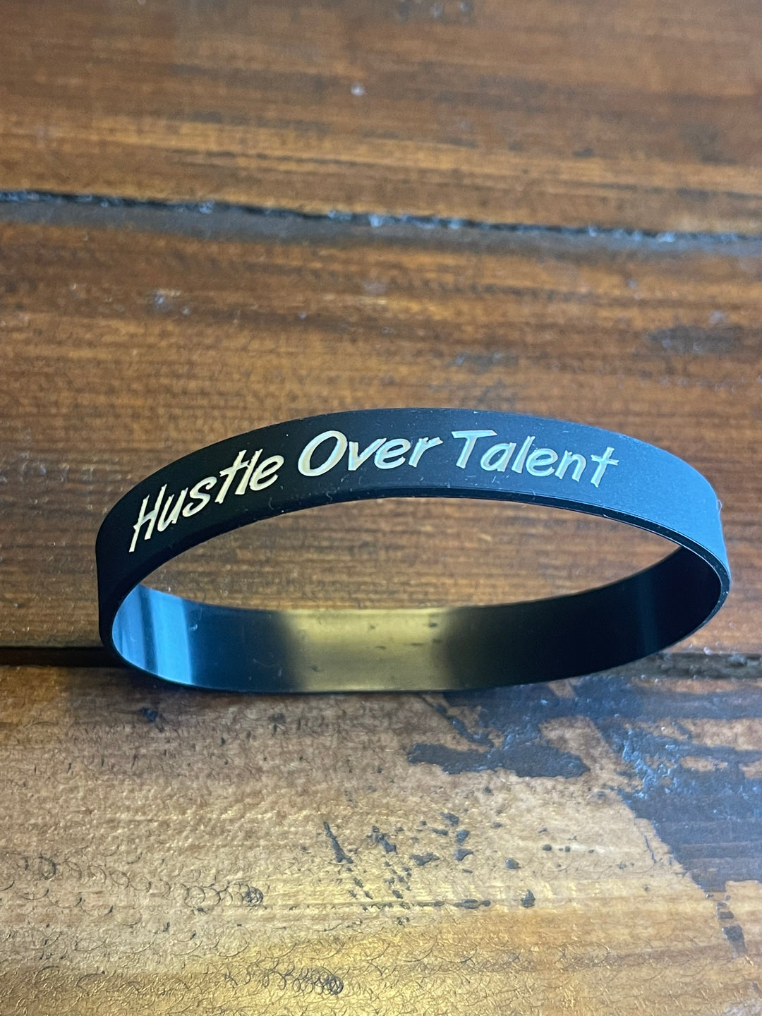 Hustle Over Talent Wristbands  ( Set of three)